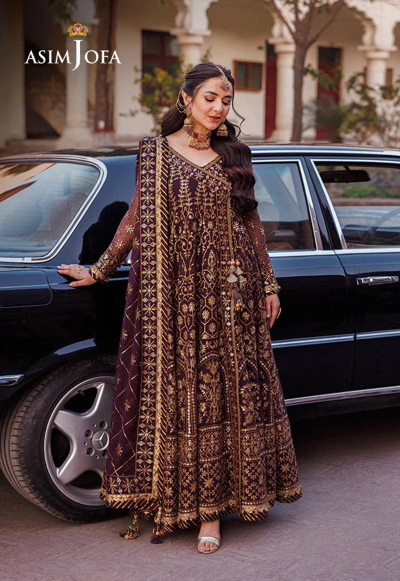 Asim Jofa | Chikankari Eid24 | AJCE-05 - Rang-e-Khaas