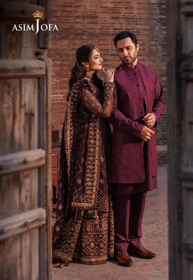 Asim Jofa | Chikankari Eid24 | AJCE-05 - Rang-e-Khaas