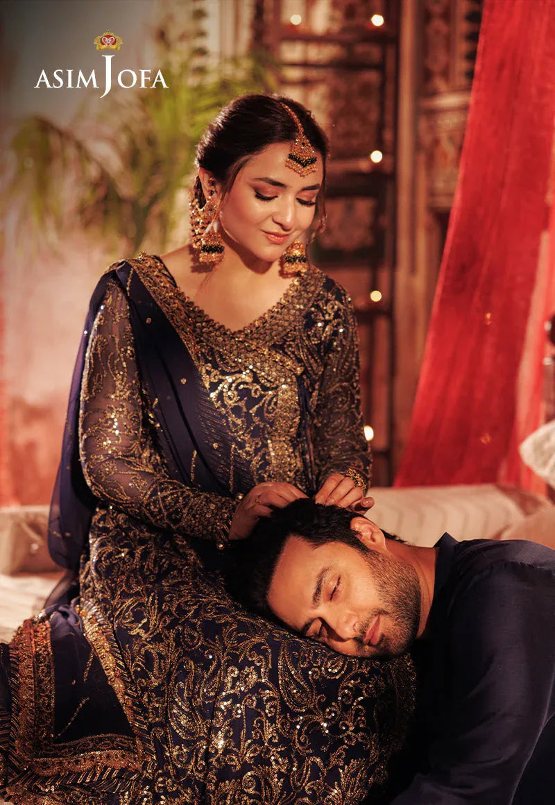 Asim Jofa | Chikankari Eid24 | AJCE-01 - Rang-e-Khaas