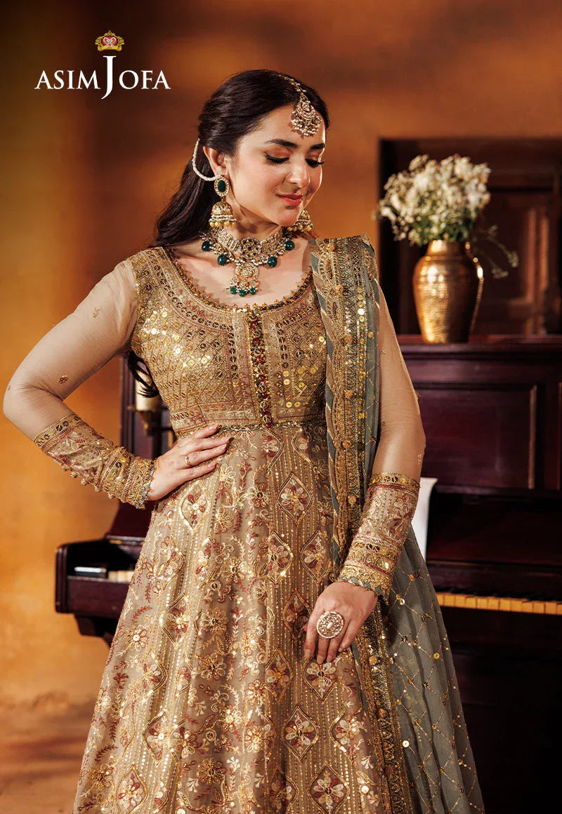 Asim Jofa | Chikankari Eid24 | AJCE-07 - Rang-e-Khaas