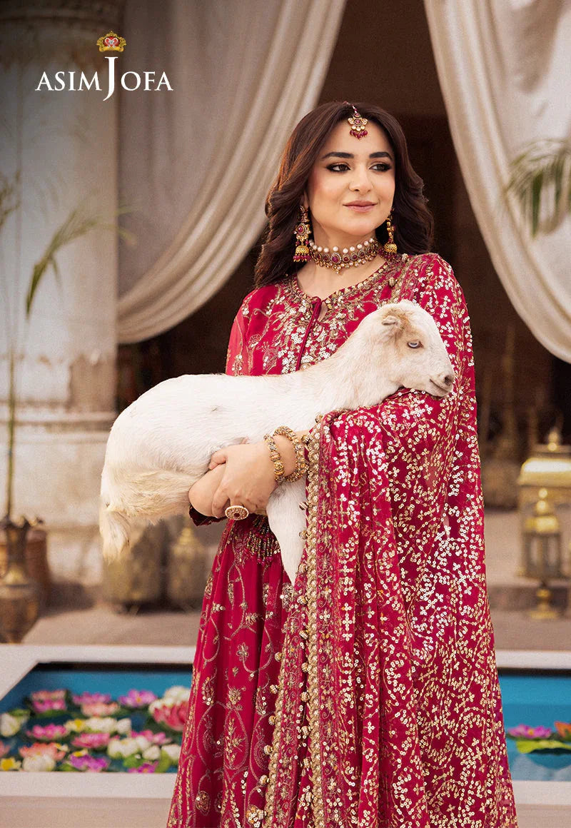 Asim Jofa | Chikankari Eid24 | AJCE-10 - Rang-e-Khaas