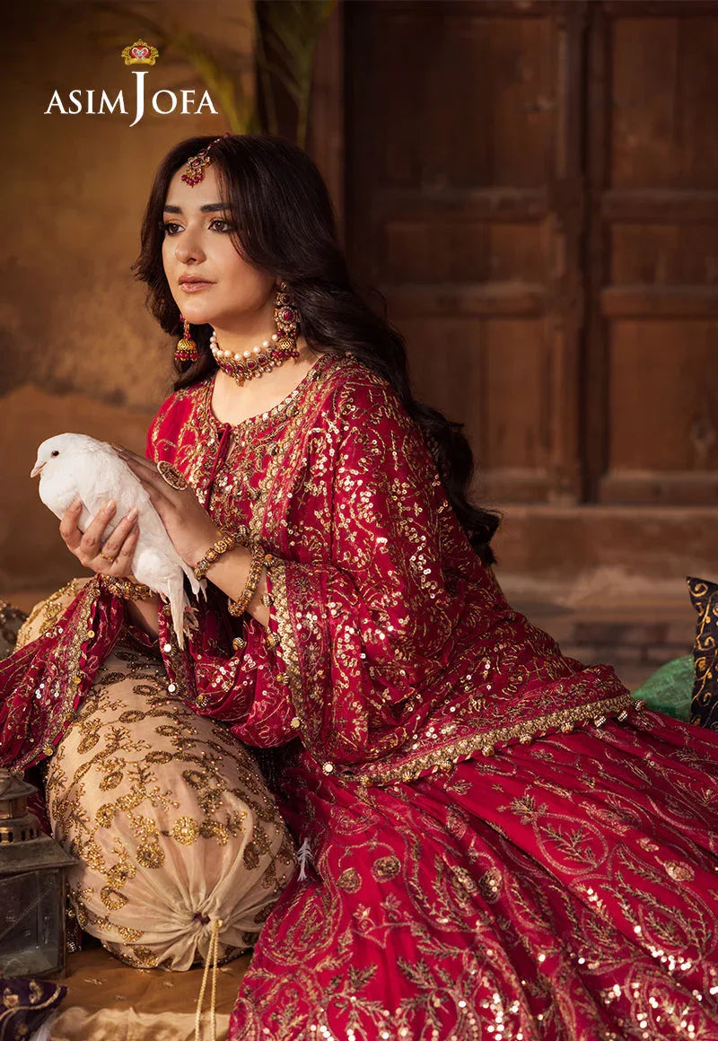 Asim Jofa | Chikankari Eid24 | AJCE-10 - Rang-e-Khaas