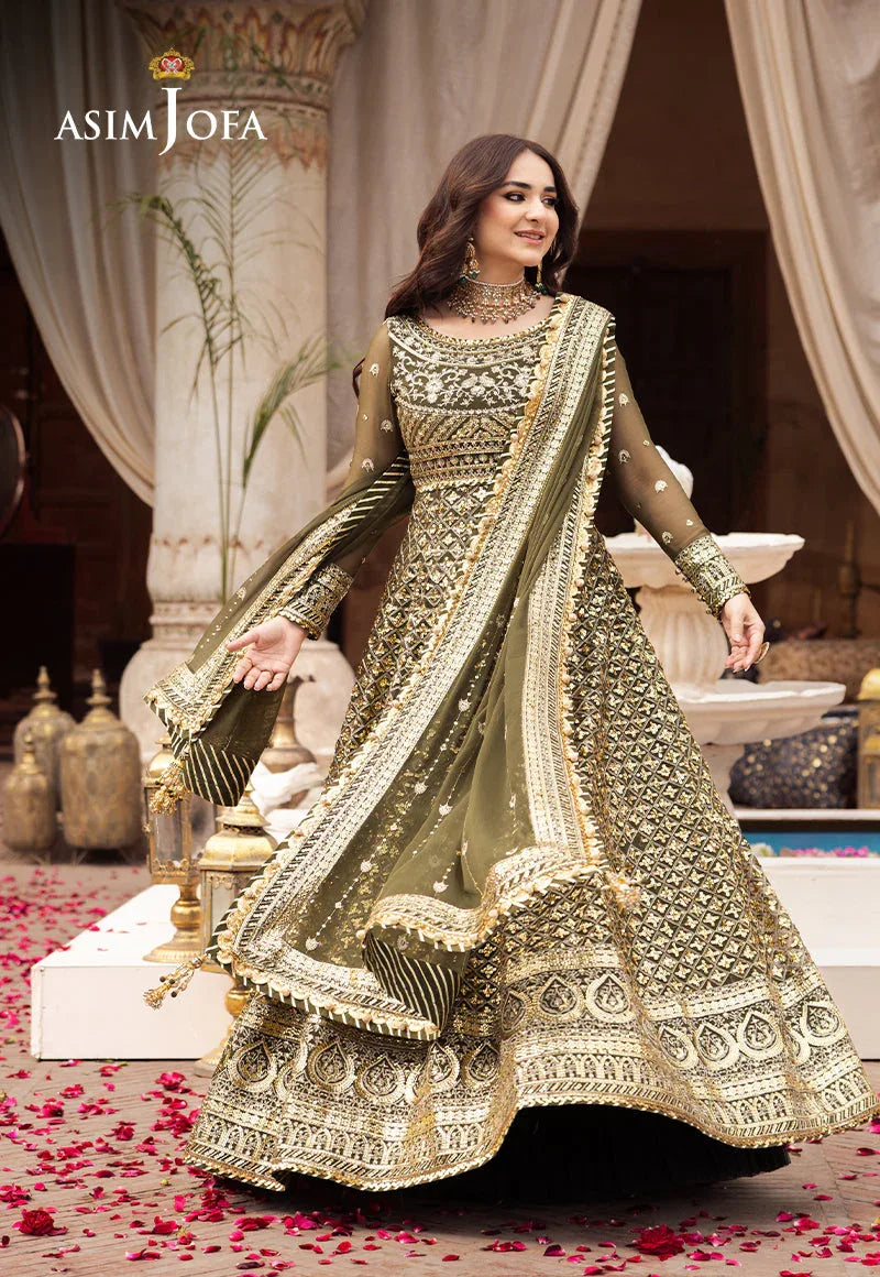 Asim Jofa | Chikankari Eid24 | AJCE-08 - Rang-e-Khaas