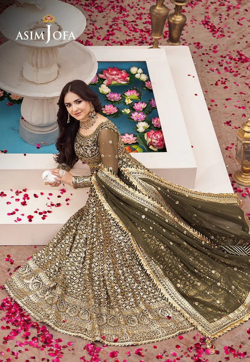 Asim Jofa | Chikankari Eid24 | AJCE-08 - Rang-e-Khaas