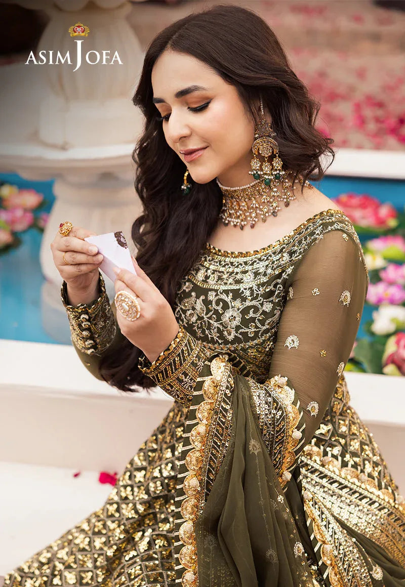 Asim Jofa | Chikankari Eid24 | AJCE-08 - Rang-e-Khaas