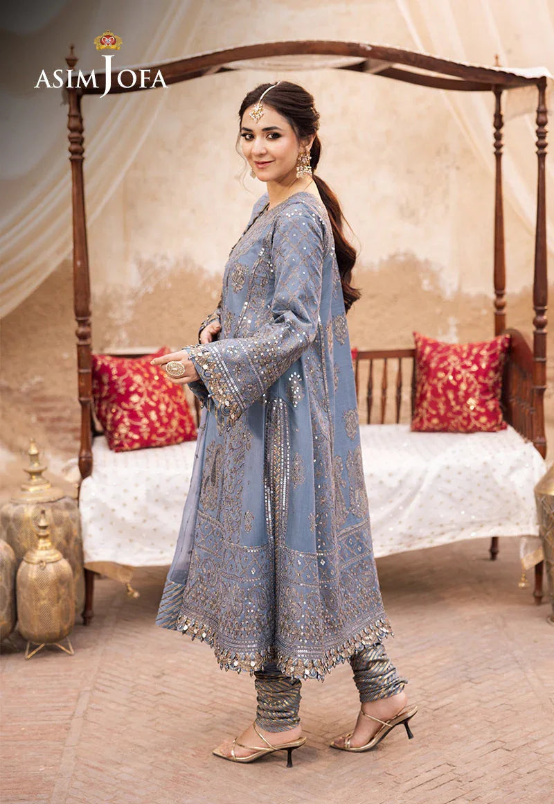 Asim Jofa | Chikankari Eid24 | AJCE-12 - Rang-e-Khaas