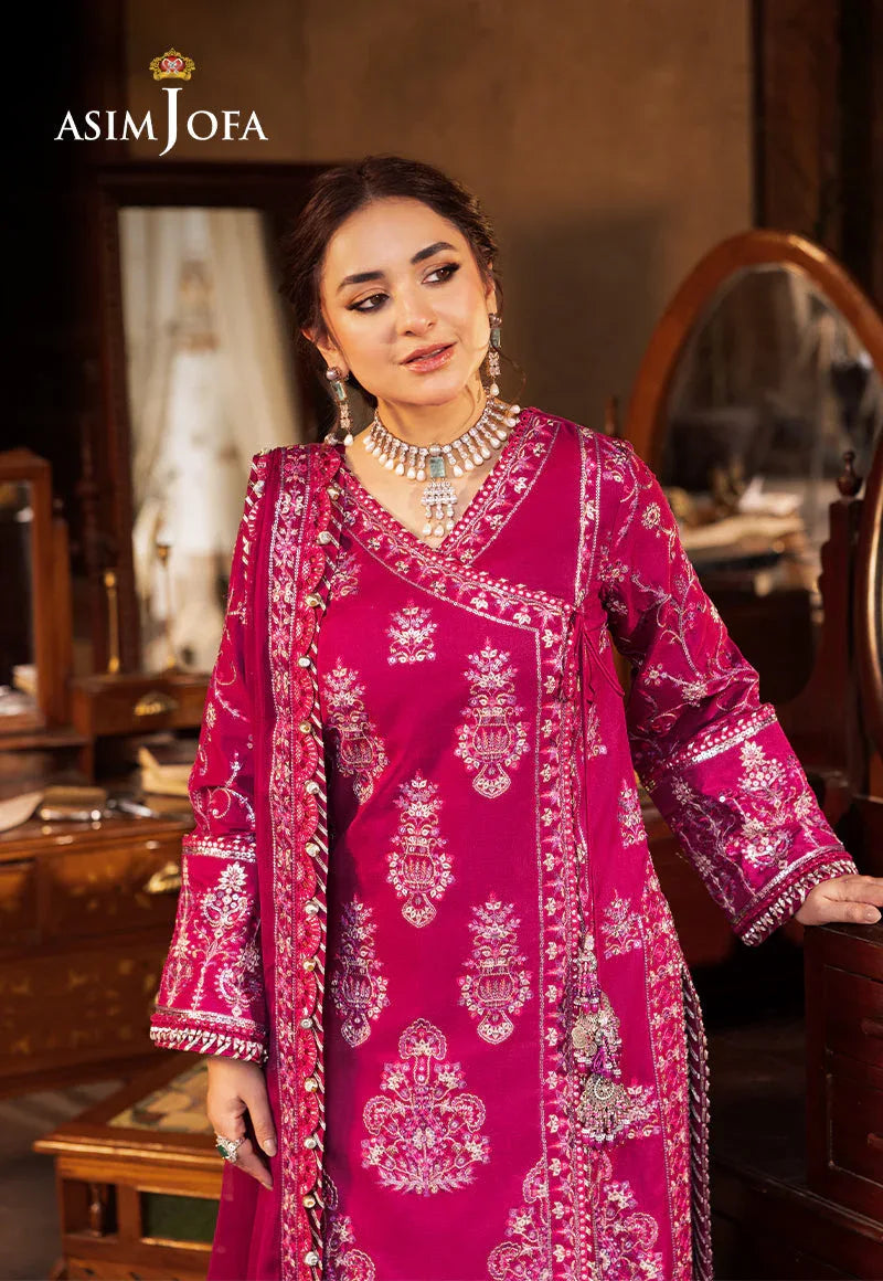 Asim Jofa | Chikankari Eid24 | AJCE-09 - Rang-e-Khaas