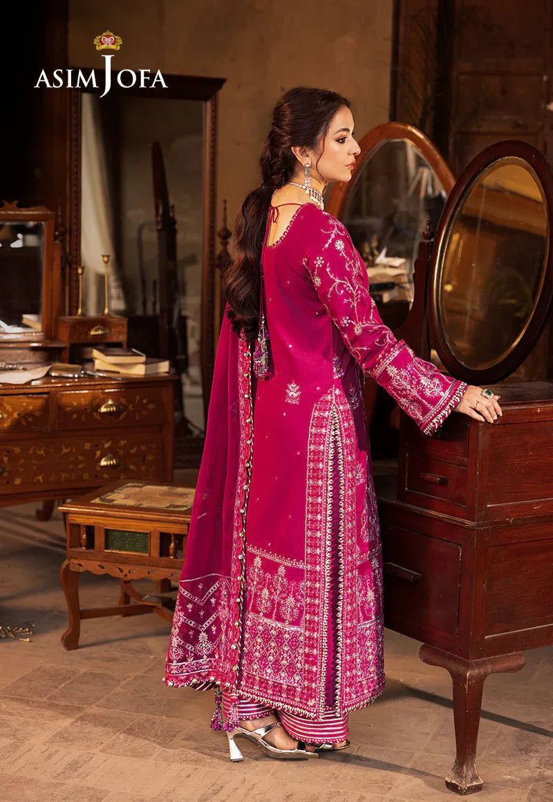 Asim Jofa | Chikankari Eid24 | AJCE-09 - Rang-e-Khaas