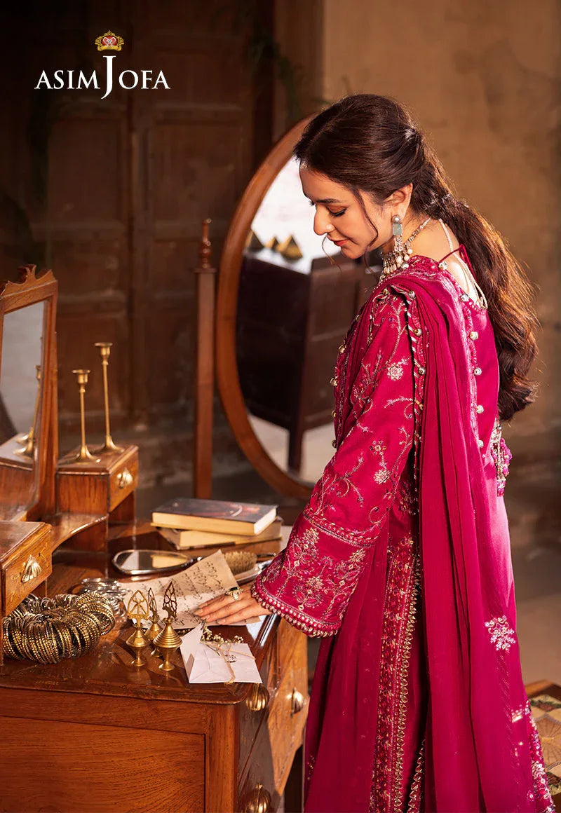 Asim Jofa | Chikankari Eid24 | AJCE-09 - Rang-e-Khaas