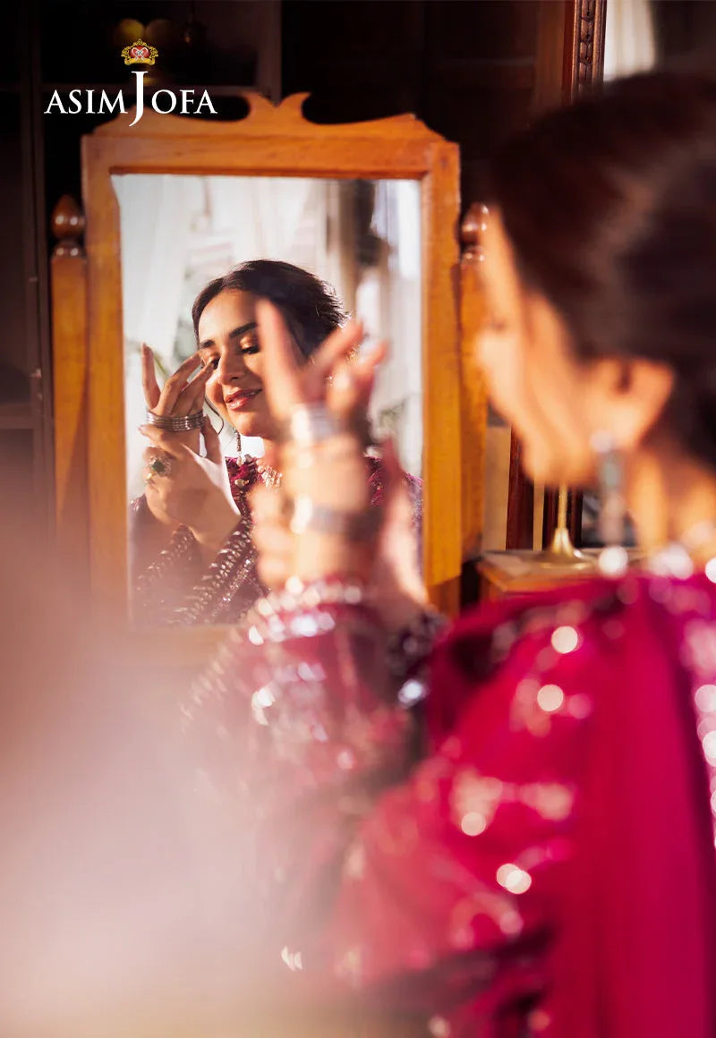Asim Jofa | Chikankari Eid24 | AJCE-09 - Rang-e-Khaas