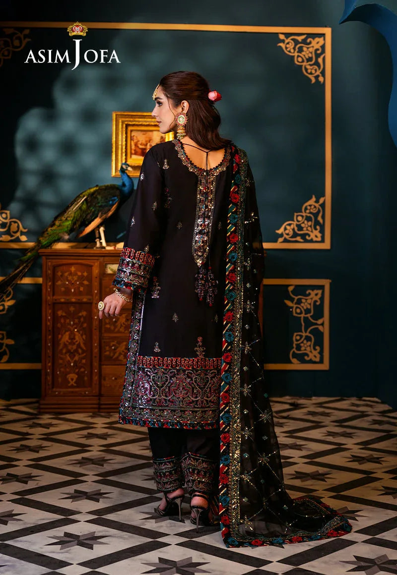 Asim Jofa | Fasana e Ishq Eid Luxury Lawn | AJFI-14 - Rang-e-Khaas