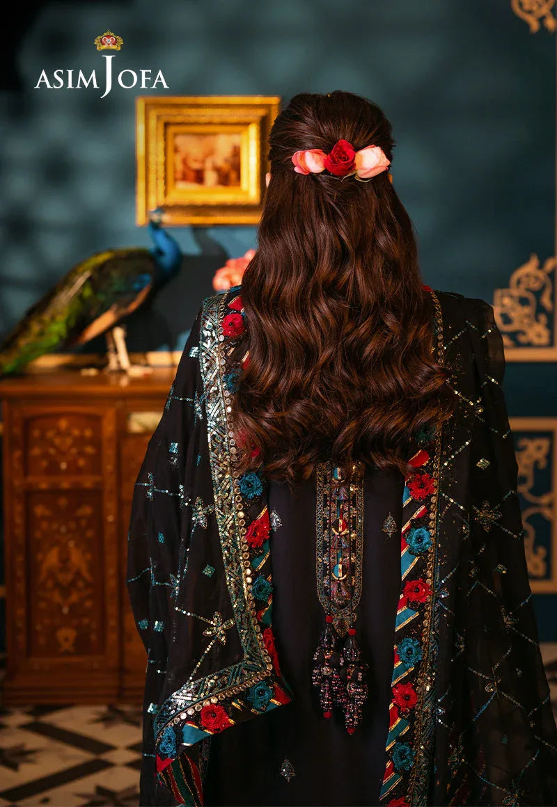 Asim Jofa | Fasana e Ishq Eid Luxury Lawn | AJFI-14 - Rang-e-Khaas