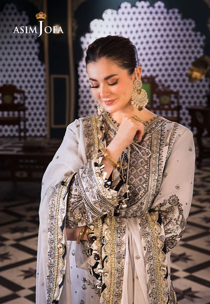 Asim Jofa | Fasana e Ishq Eid Luxury Lawn | AJFI-28 - Rang-e-Khaas