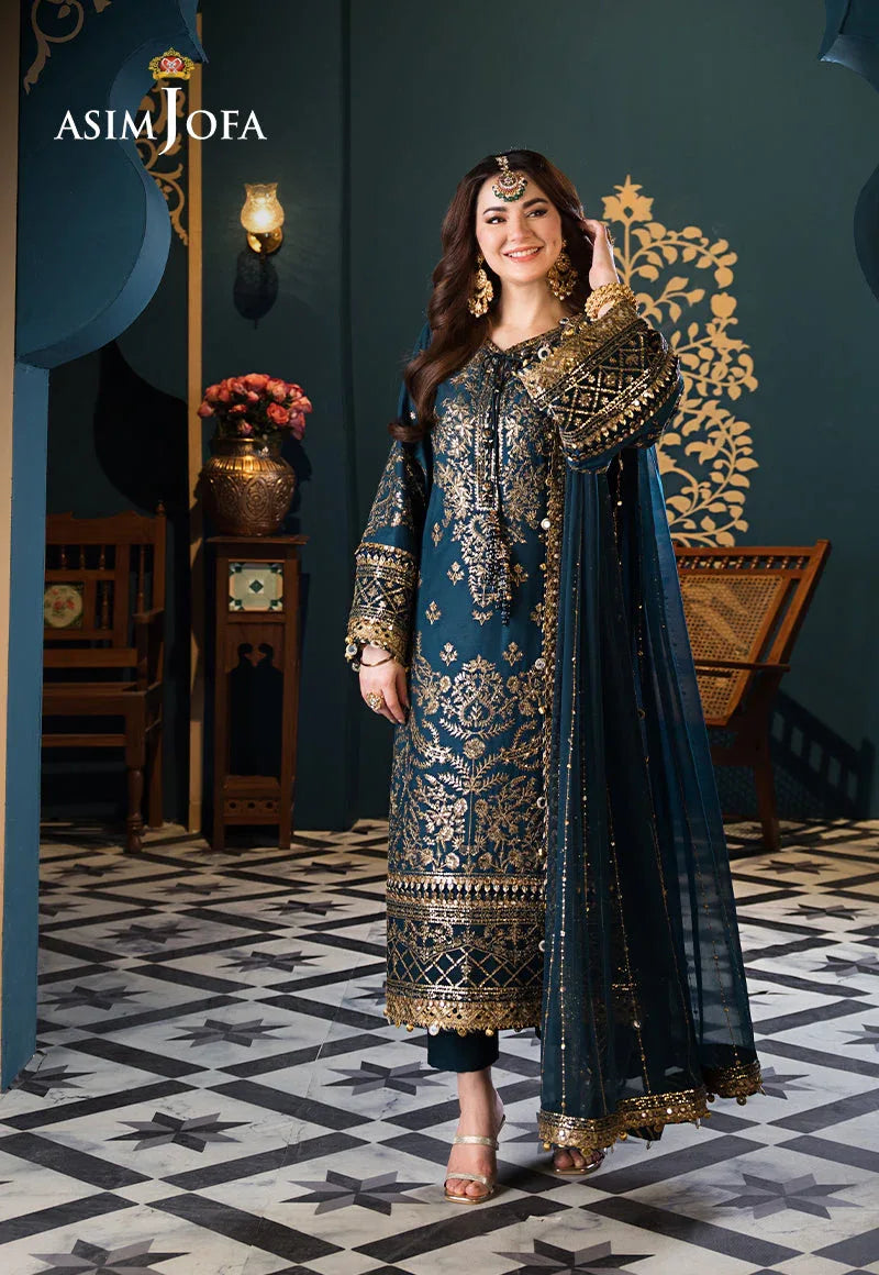 Asim Jofa | Fasana e Ishq Eid Luxury Lawn | AJFI-30 - Rang-e-Khaas