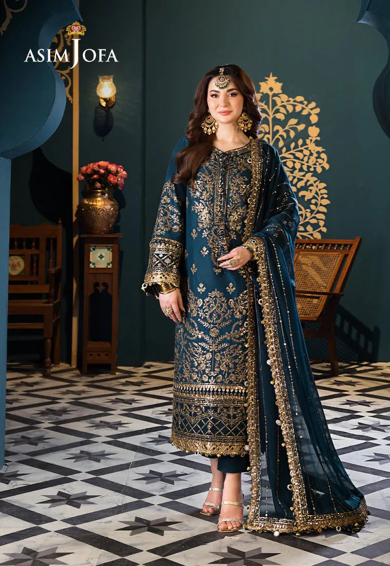 Asim Jofa | Fasana e Ishq Eid Luxury Lawn | AJFI-30 - Rang-e-Khaas