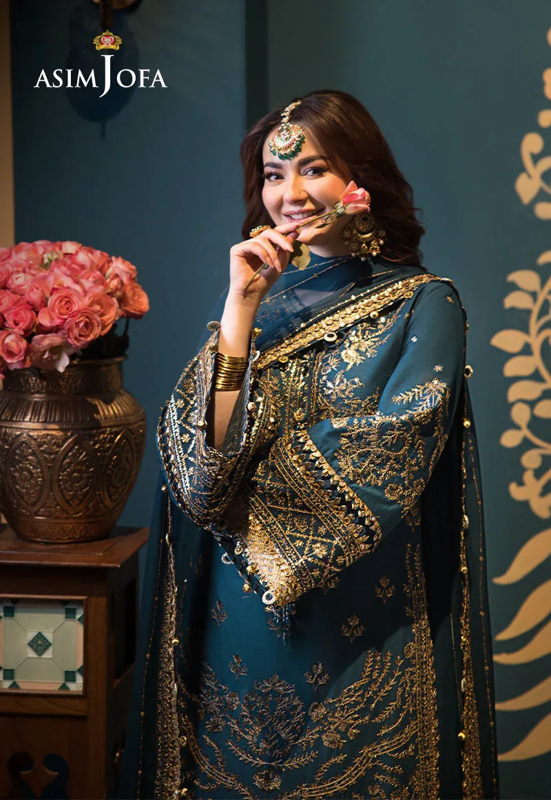 Asim Jofa | Fasana e Ishq Eid Luxury Lawn | AJFI-30 - Rang-e-Khaas