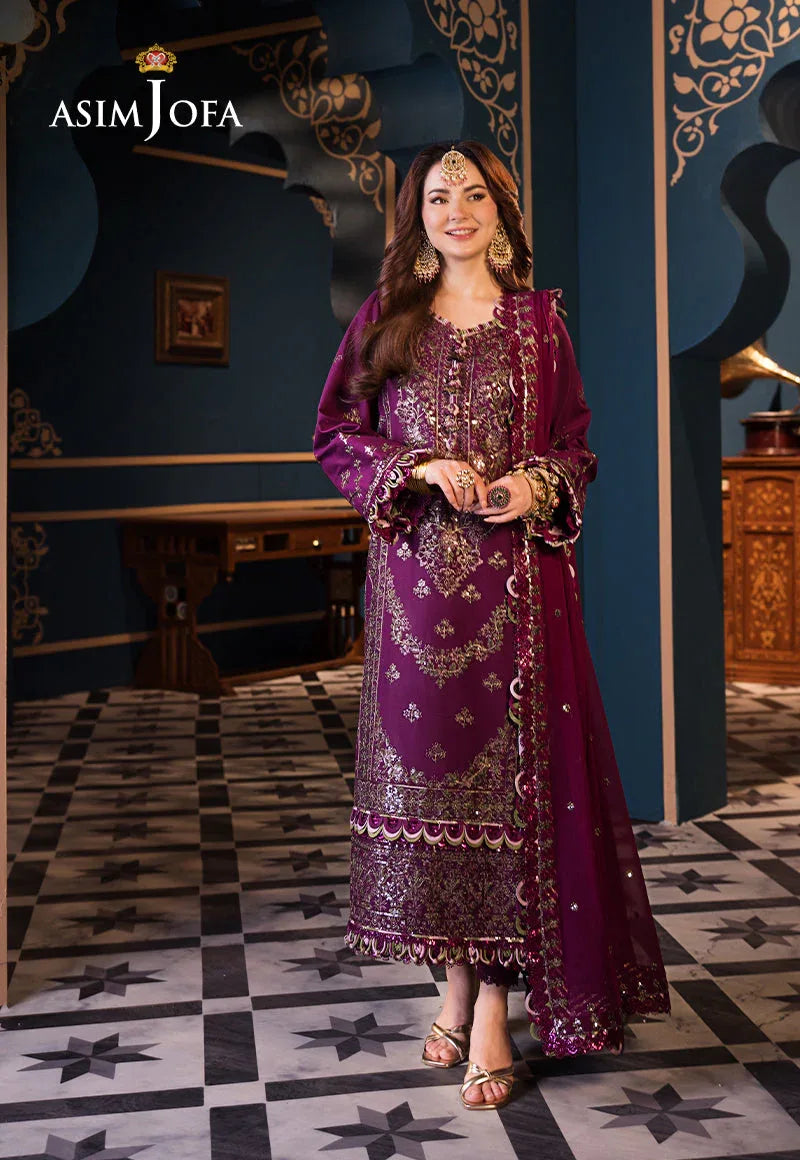 Asim Jofa | Fasana e Ishq Eid Luxury Lawn | AJFI-11 - Rang-e-Khaas