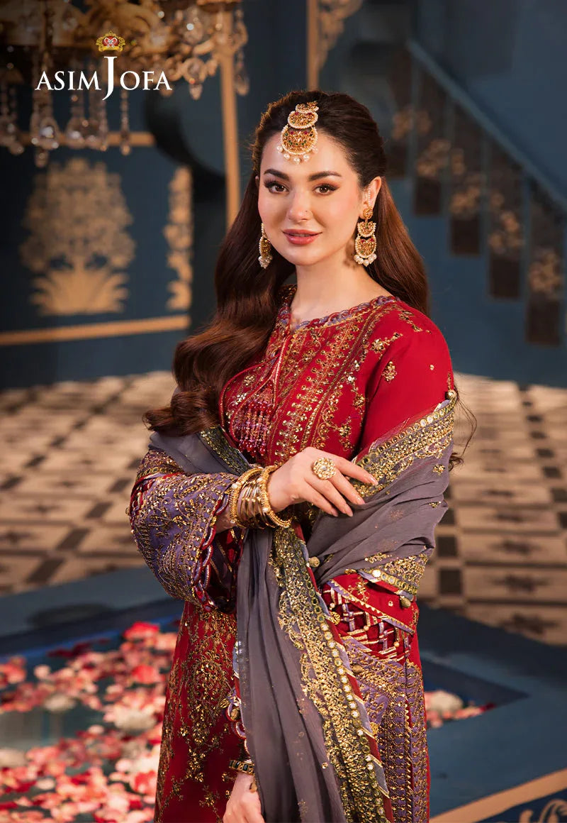 Asim Jofa | Fasana e Ishq Eid Luxury Lawn | AJFI-27 - Rang-e-Khaas