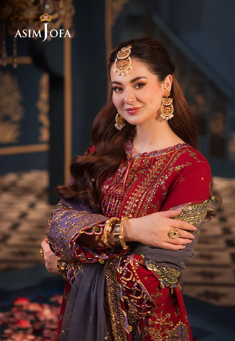 Asim Jofa | Fasana e Ishq Eid Luxury Lawn | AJFI-27 - Rang-e-Khaas