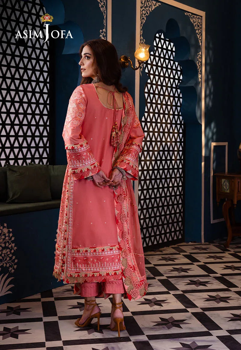 Asim Jofa | Fasana e Ishq Eid Luxury Lawn | AJFI-07 - Rang-e-Khaas
