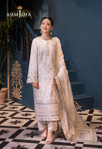 Asim Jofa | Fasana e Ishq Eid Luxury Lawn | AJFI-08 - Rang-e-Khaas
