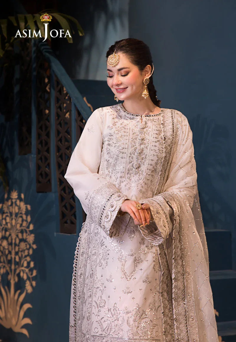 Asim Jofa | Fasana e Ishq Eid Luxury Lawn | AJFI-08 - Rang-e-Khaas
