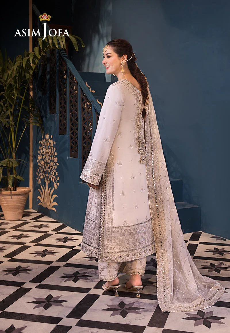 Asim Jofa | Fasana e Ishq Eid Luxury Lawn | AJFI-08 - Rang-e-Khaas