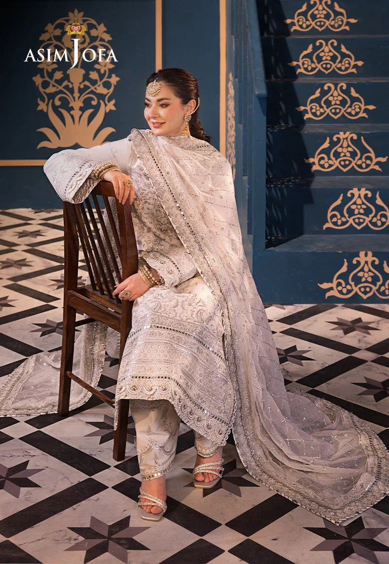 Asim Jofa | Fasana e Ishq Eid Luxury Lawn | AJFI-08 - Rang-e-Khaas
