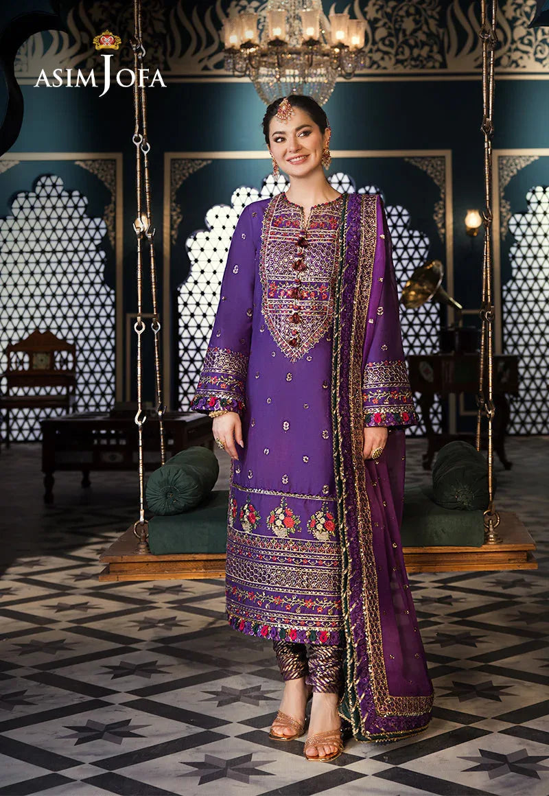 Asim Jofa | Fasana e Ishq Eid Luxury Lawn | AJFI-16 - Rang-e-Khaas