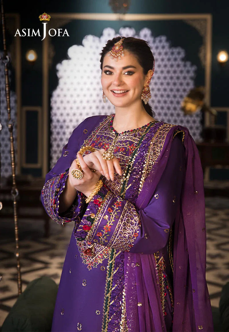 Asim Jofa | Fasana e Ishq Eid Luxury Lawn | AJFI-16 - Rang-e-Khaas