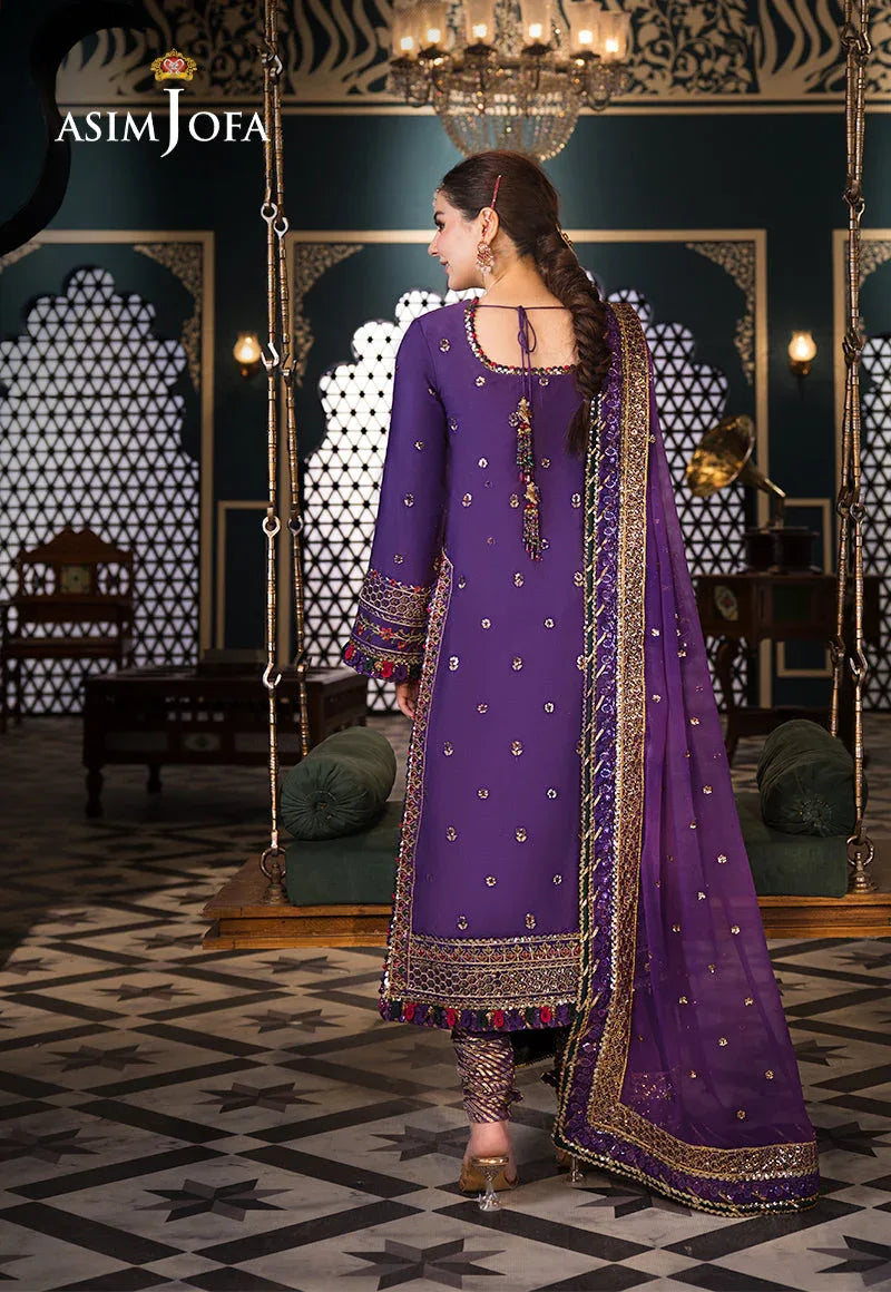 Asim Jofa | Fasana e Ishq Eid Luxury Lawn | AJFI-16 - Rang-e-Khaas