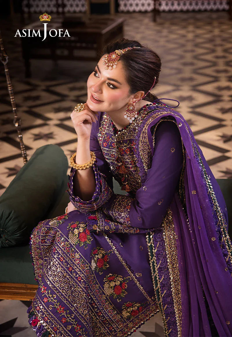 Asim Jofa | Fasana e Ishq Eid Luxury Lawn | AJFI-16 - Rang-e-Khaas