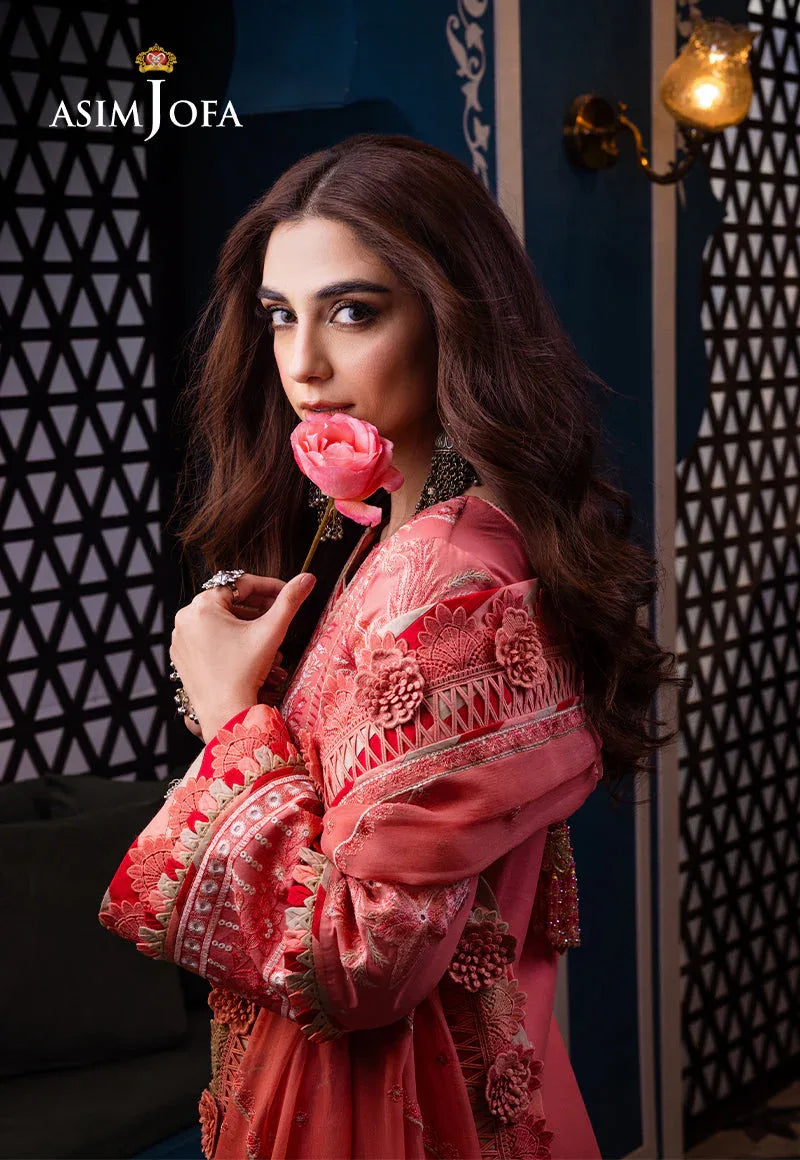 Asim Jofa | Fasana e Ishq Eid Luxury Lawn | AJFI-07 - Rang-e-Khaas