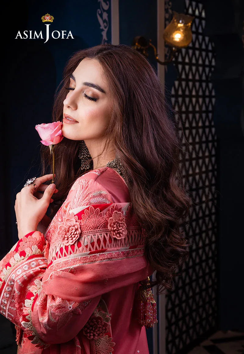 Asim Jofa | Fasana e Ishq Eid Luxury Lawn | AJFI-07 - Rang-e-Khaas