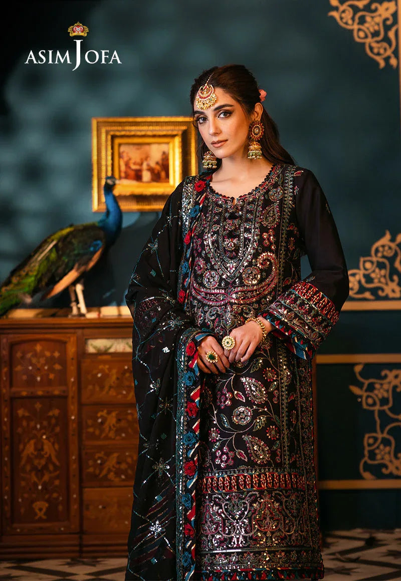 Asim Jofa | Fasana e Ishq Eid Luxury Lawn | AJFI-14 - Rang-e-Khaas