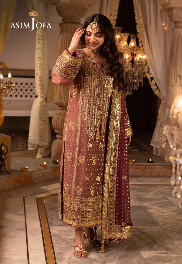 Asim Jofa | Shehnai Festive Collection | AJSH-17 - Rang-e-Khaas