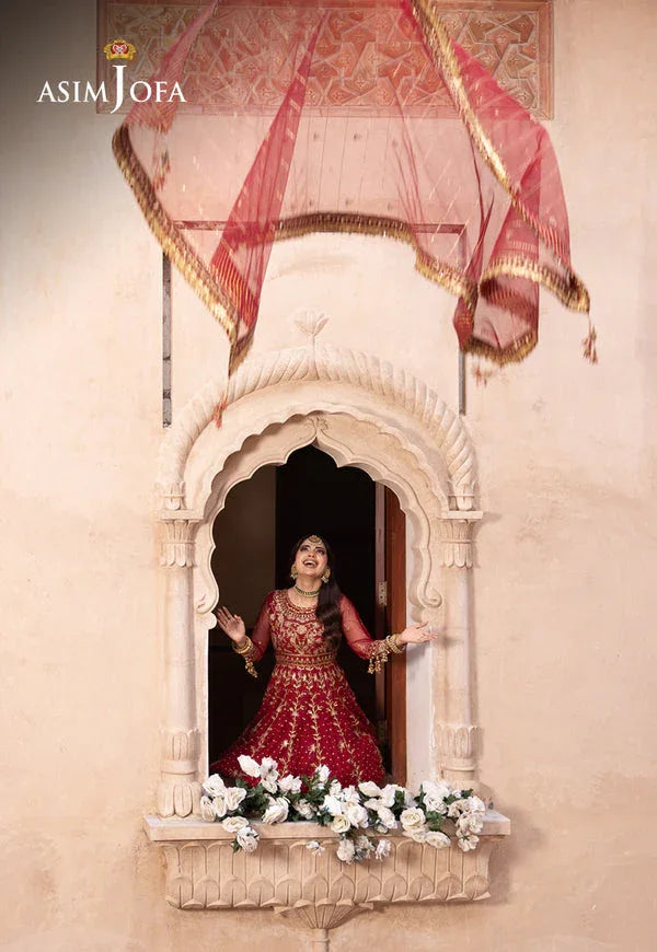 Asim Jofa | Shehnai Festive Collection | AJSH-06 - Rang-e-Khaas