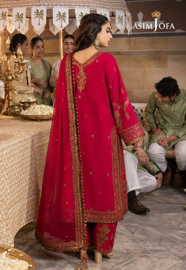Asim Jofa | Shehnai Festive Collection | AJSH-09 - Rang-e-Khaas