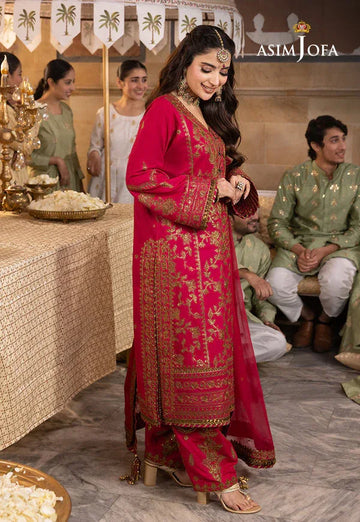 Asim Jofa | Shehnai Festive Collection | AJSH-09 - Rang-e-Khaas
