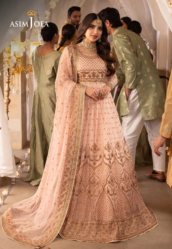 Asim Jofa | Shehnai Festive Collection | AJSH-15 - Rang-e-Khaas