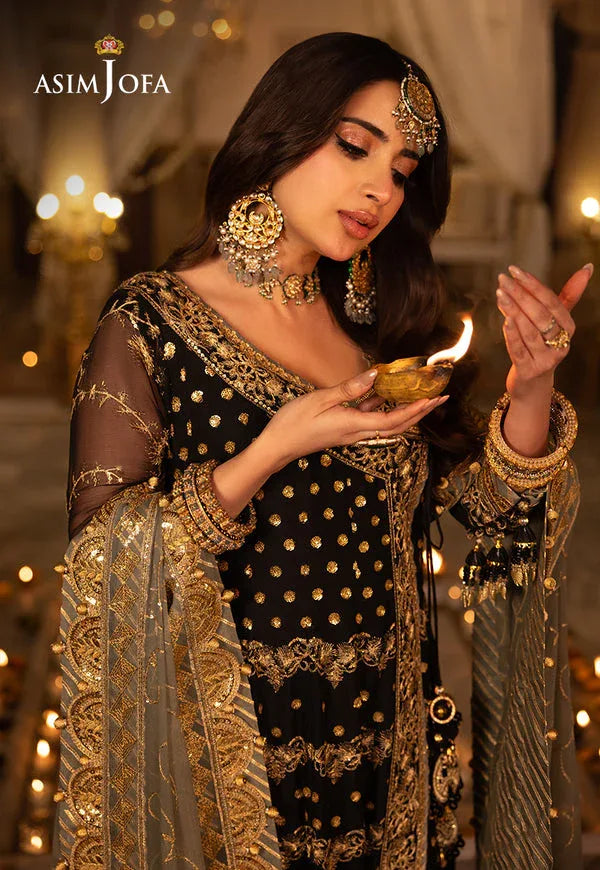 Asim Jofa | Shehnai Festive Collection | AJSH-05 - Rang-e-Khaas