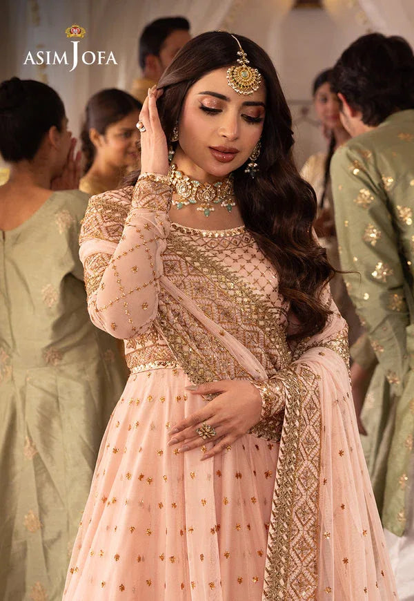 Asim Jofa | Shehnai Festive Collection | AJSH-15 - Rang-e-Khaas
