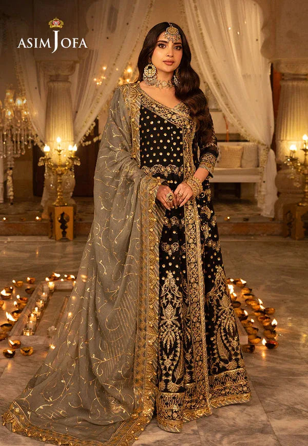 Asim Jofa | Shehnai Festive Collection | AJSH-08 - Rang-e-Khaas
