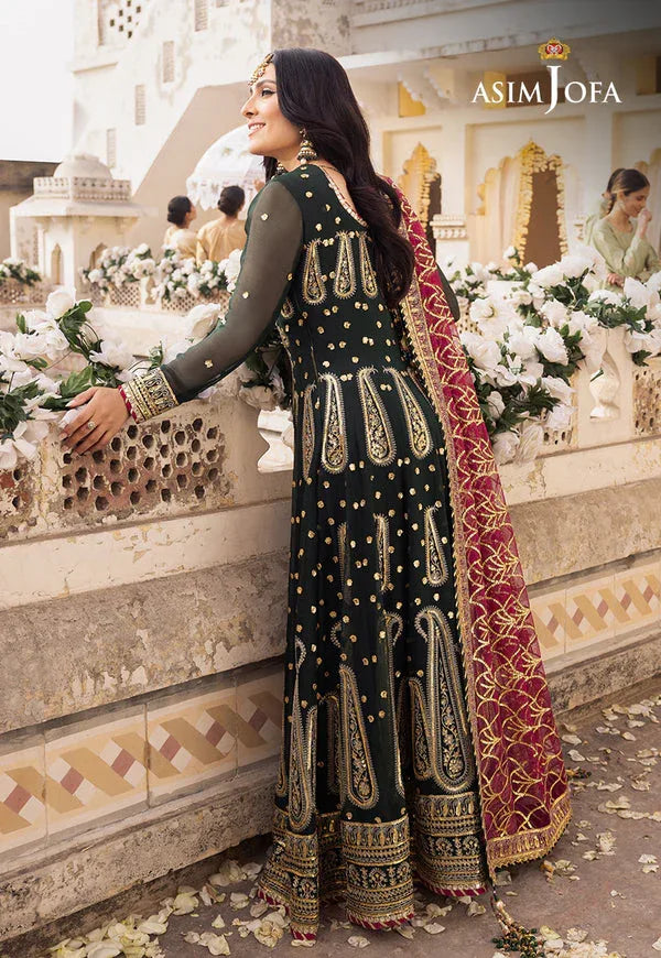 Asim Jofa | Shehnai Festive Collection | AJSH-11 - Rang-e-Khaas