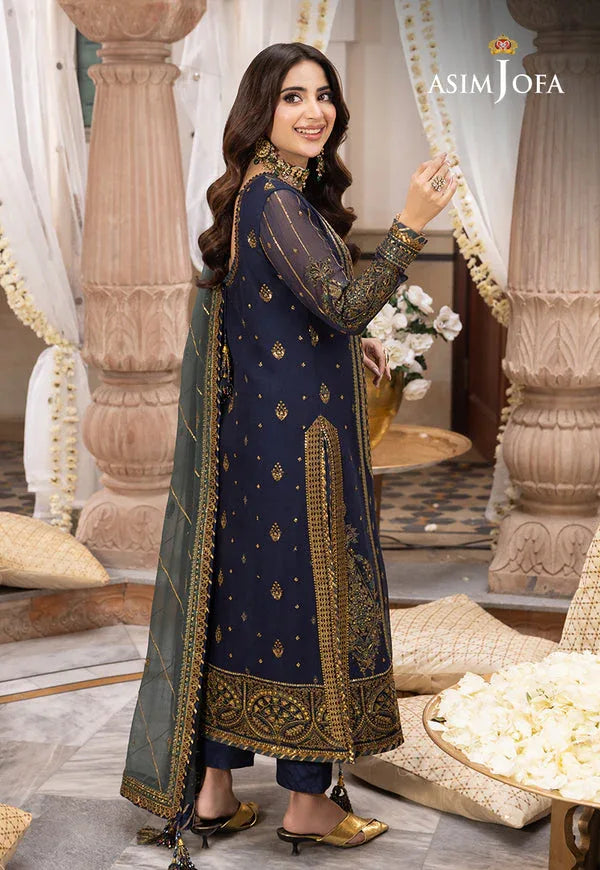 Asim Jofa | Shehnai Festive Collection | AJSH-12 - Rang-e-Khaas