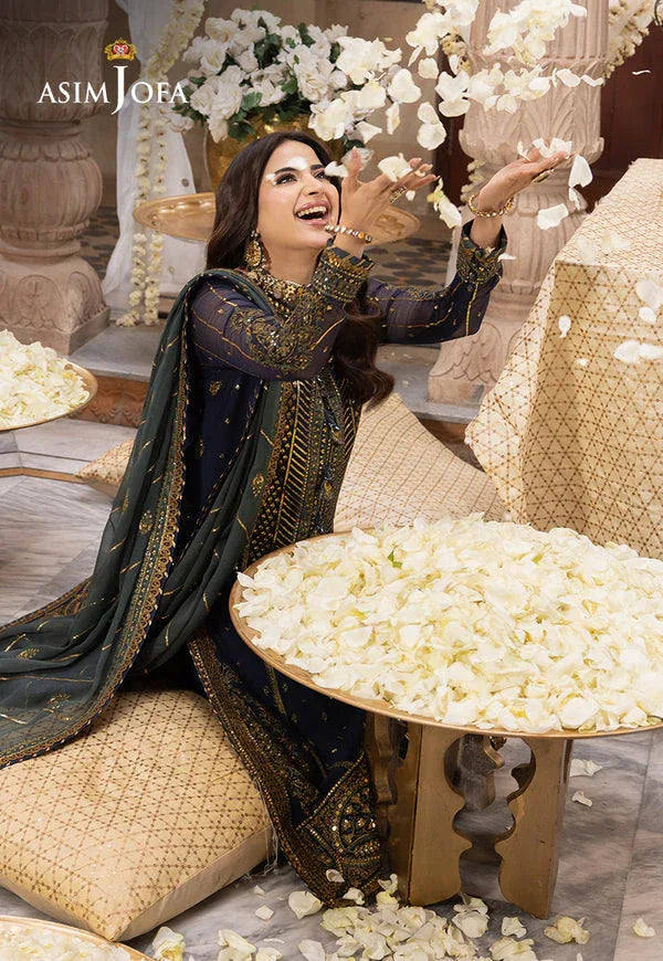 Asim Jofa | Shehnai Festive Collection | AJSH-12 - Rang-e-Khaas