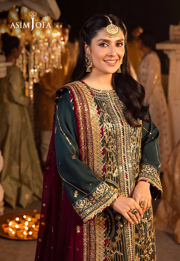 Asim Jofa | Shehnai Festive Collection | AJSH-20 - Rang-e-Khaas
