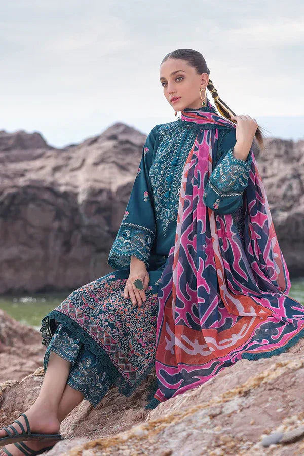 Ayzel | Tropicana Lawn 24 | Peacock - Rang-e-Khaas