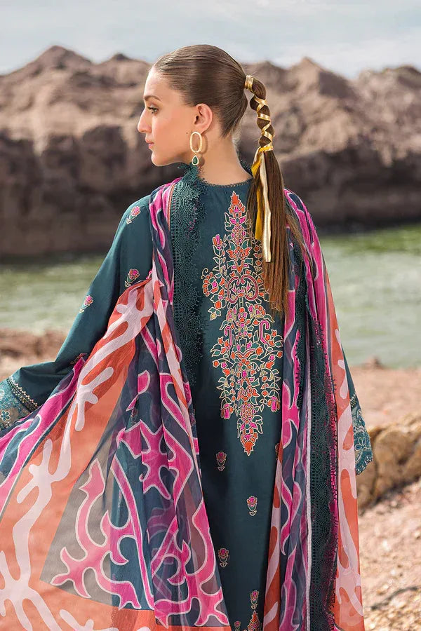 Ayzel | Tropicana Lawn 24 | Peacock - Rang-e-Khaas