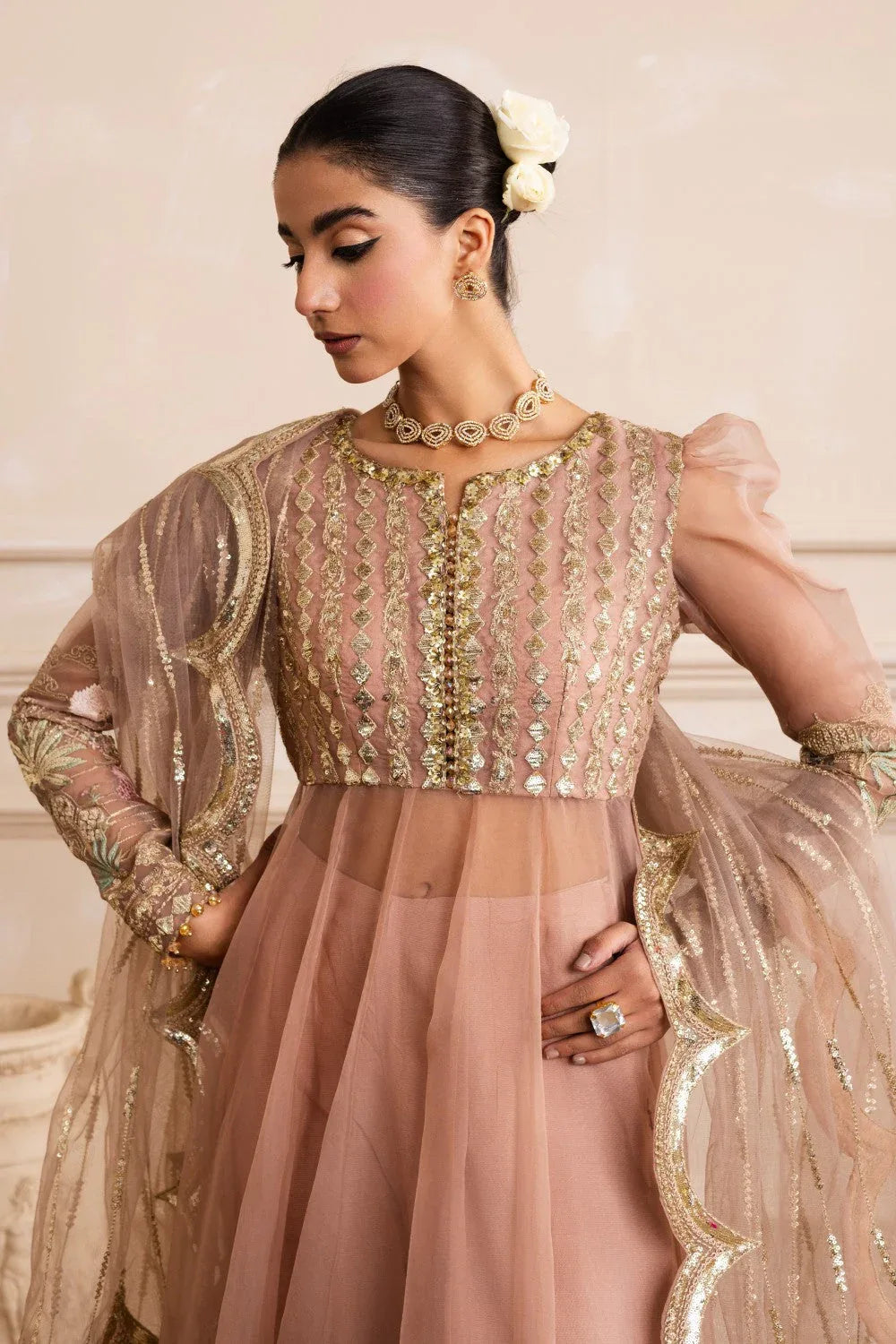 Maryum N Maria | Izara Formals | AZITA - MW40032 - Rang-e-Khaas